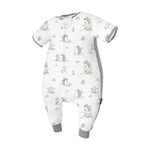 Domiamia Bamboo Short Sleeve Sleep Sack with Feet - 0.6 Tog - '6973971180276 Toy Chest Australia 1