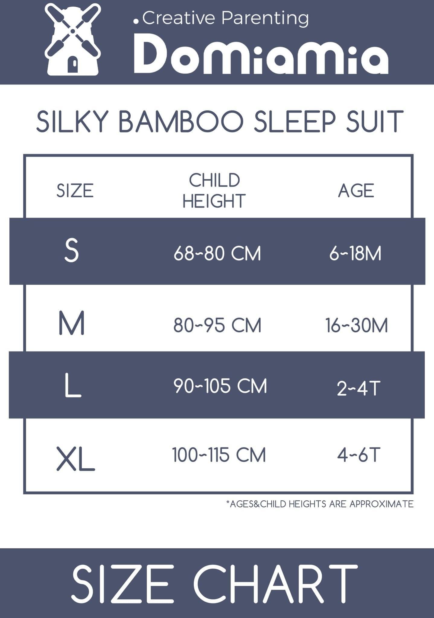 Domiamia Bamboo Short Sleeve Sleep Sack with Feet - 0.6 Tog - '6973971180276 Toy Chest Australia 4