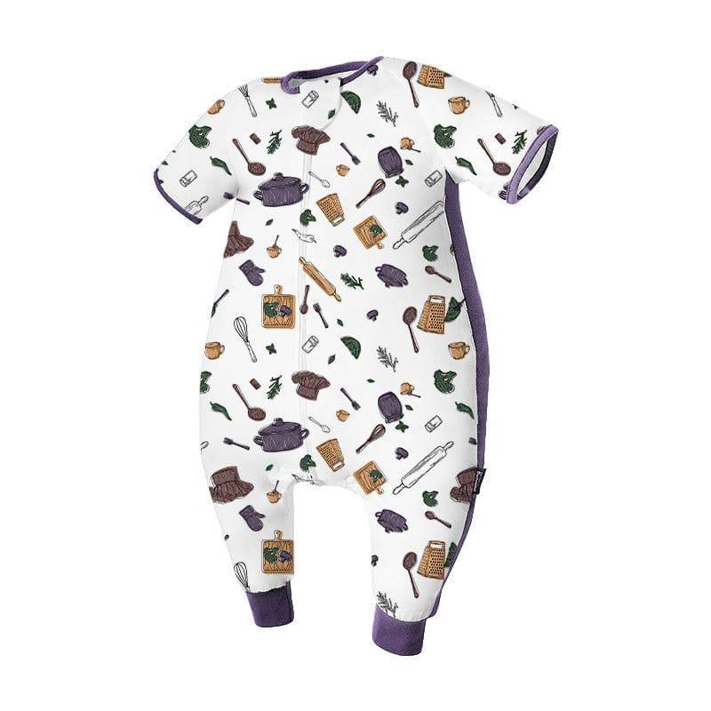 Domiamia Bamboo Short Sleeve Sleep Sack with Feet - 0.6 Tog - '6973971180276 Toy Chest Australia 6