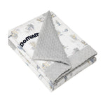Domimia Thick Padded Minky Cotton Kids Blanket - 2.5 tog Wildflower Boquet - '6973971180283 Toy Chest Australia 6