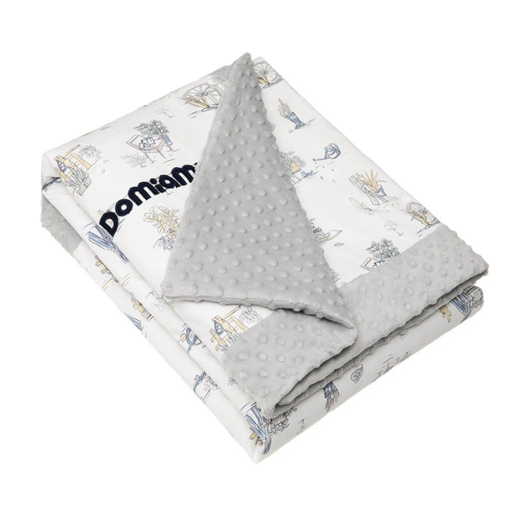 Domimia Thick Padded Minky Cotton Kids Blanket - 2.5 tog Wildflower Boquet - '6973971180283 Toy Chest Australia 6