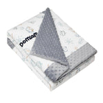 Domimia Thick Padded Minky Cotton Kids Blanket - 2.5 tog Wildflower Boquet - '6973971180283 Toy Chest Australia 9