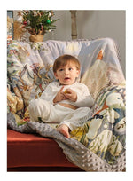 Domimia Thick Padded Minky Dot Cotton Kids Blanket 2.5tog - Limited Edition - '6973971184496 Toy Chest Australia 4