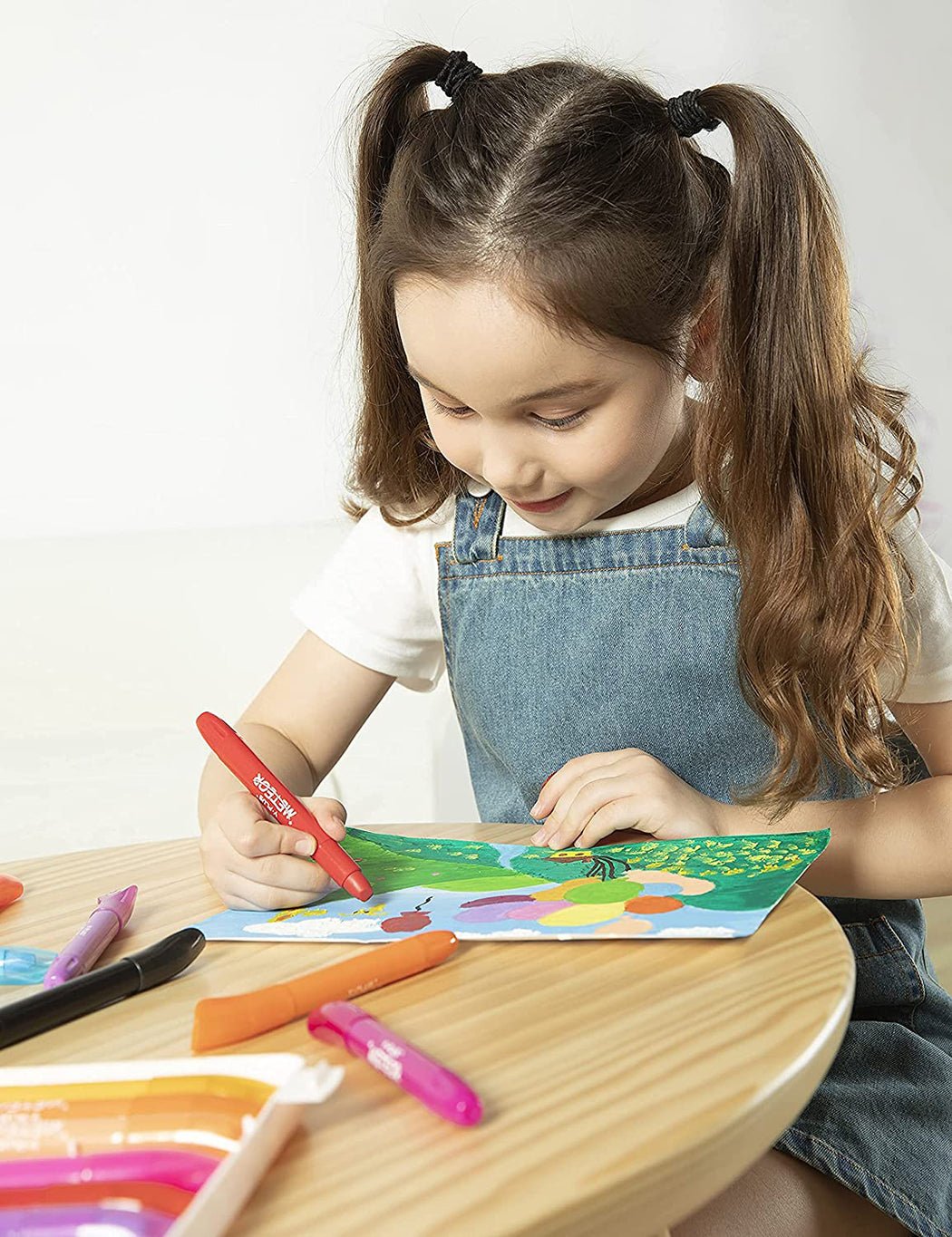 YPLUS METEOR Silky Gel Crayon Set 12 colours - '4711678080817 Toy Chest Australia 6