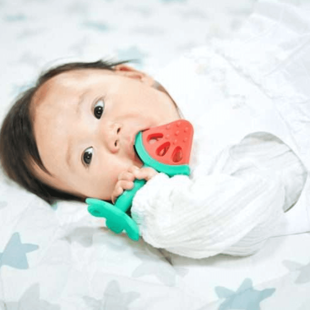 EDISON mama Kamikami Baby Teether Apple - '4544742901240 Toy Chest Australia 2