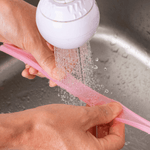 EDISON mama Resealable Silicone Zipper Straw Pink/Yellow - '4544742993801 Toy Chest Australia 3