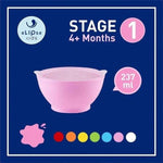 Elipse Kids Spill - Proof Anti - Slip Bowl Stage 1 8oz | Twin Pack with Lid Pink - '9356877154232 Toy Chest Australia 7