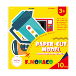 Flower Monaco Paper Cut Model - '6970889001471 Toy Chest Australia 9