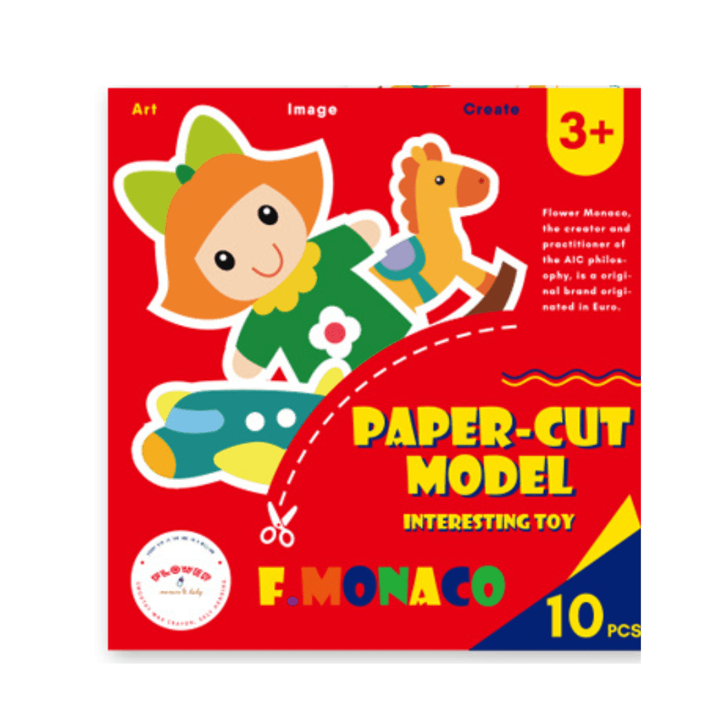 Flower Monaco Paper Cut Model - '9356877158193 Toy Chest Australia 9
