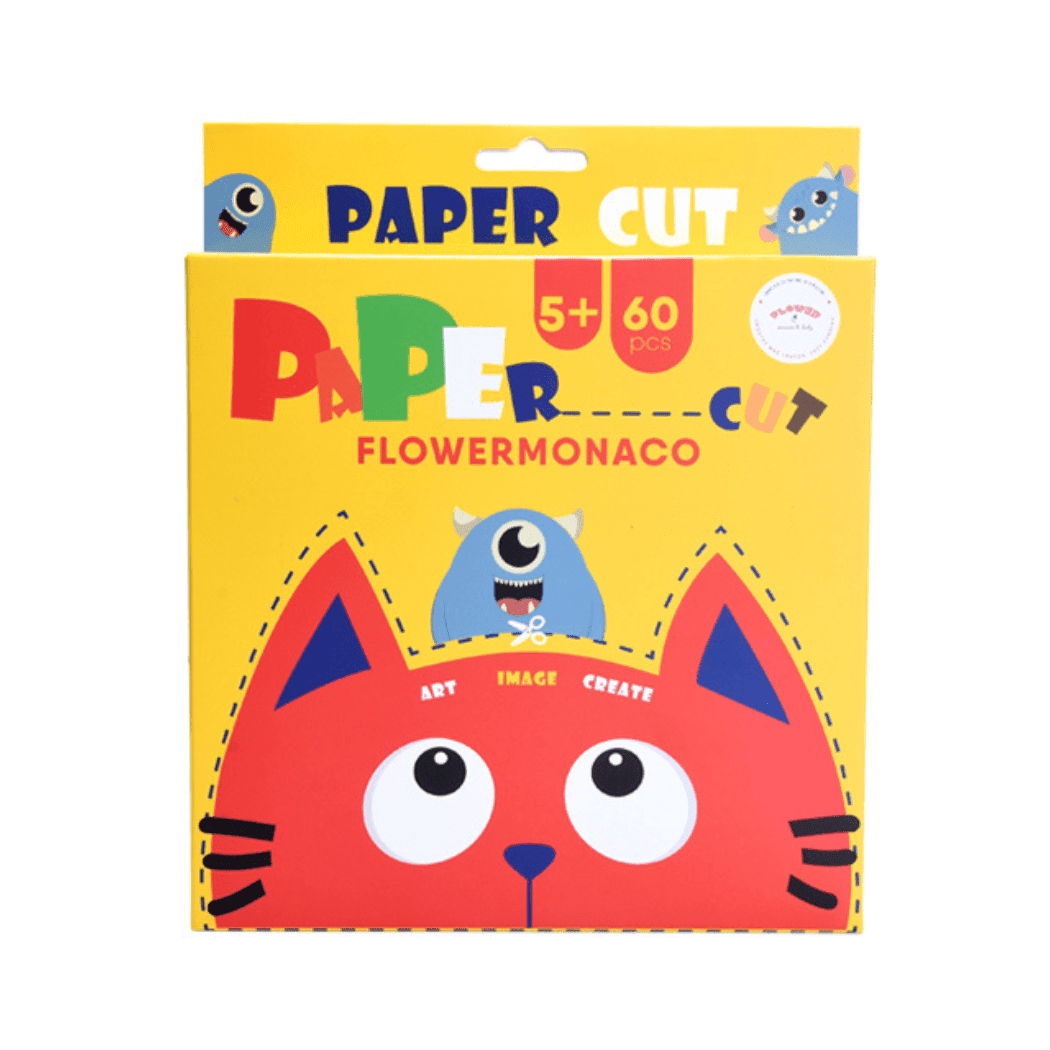 Flower Monaco Paper Hold and Cut Set - '6970889001396 Toy Chest Australia 5
