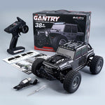 Gantry RC car remote control off road rock crawler toy with controller box and accessories