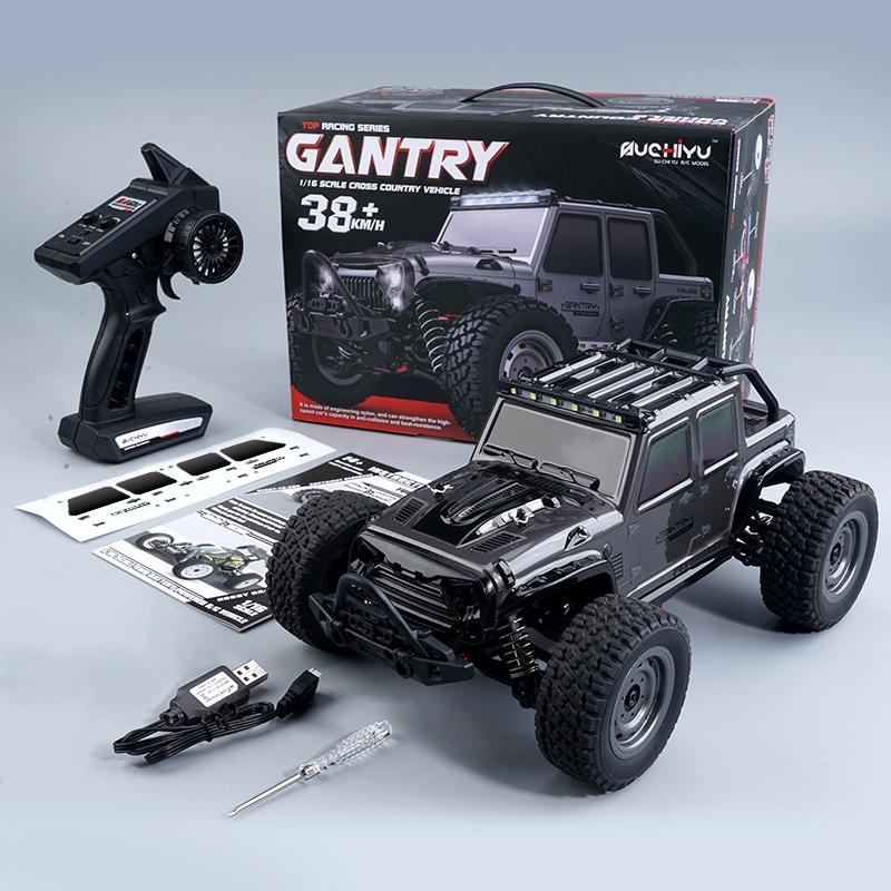 Gantry RC car remote control off road rock crawler toy with controller box and accessories