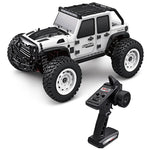 ToyChest au Ride On Cars white remote control off road jeep with oversized tires and controller