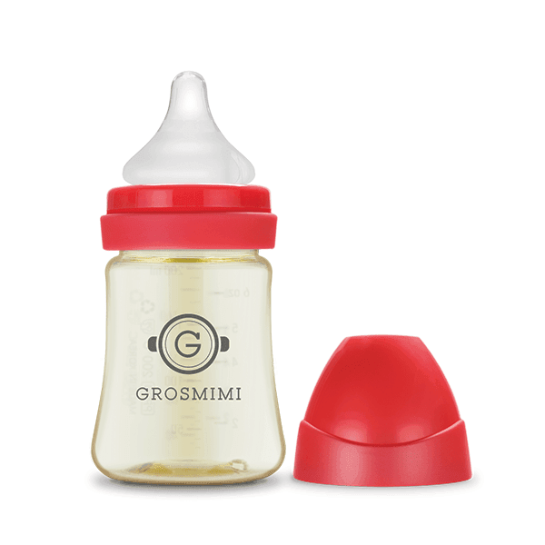 Grosmimi PPSU Feeding Bottle 200ml (Newborn) Pink - '8809466582820 Toy Chest Australia 2