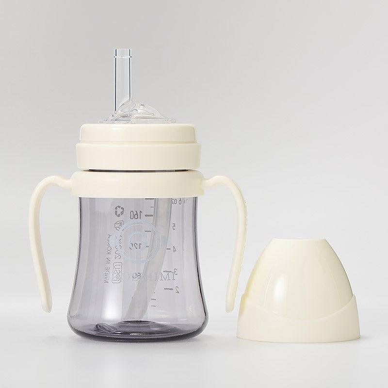 Grosmimi PPSU Straw Cup 200ml Charcoal - '8809466584541 Toy Chest Australia 9