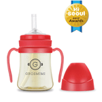 Grosmimi PPSU Straw Cup 200ml Charcoal - '8809466584541 Toy Chest Australia 5