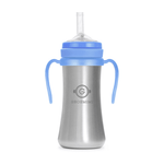 Grosmimi Stainless Straw Cup 200ml Aqua green - '8809466583643 Toy Chest Australia 3