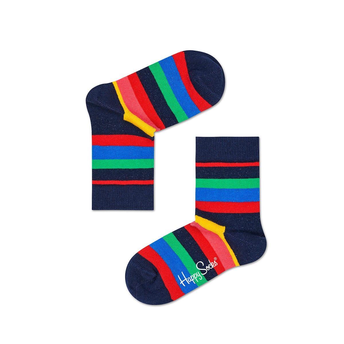 Happy Sock Kids Stripe SockSize 2 - 3Yrs - '7333102064131 Toy Chest Australia 1