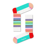 Happy Socks adult Half Stripe Sock Mint Blue Size 36 - 39 - '7333102518481 Toy Chest Australia 3