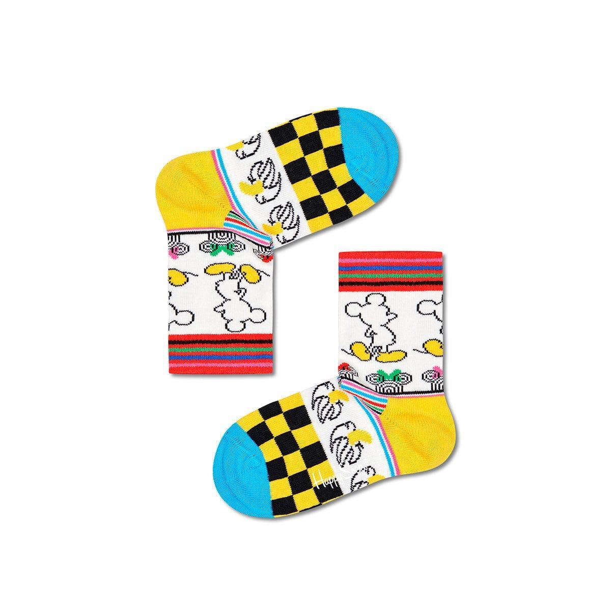 Happy Socks Disney Kids Sunny Sketch Sock Size 4 - 6Yrs - '7333102467239 Toy Chest Australia 1