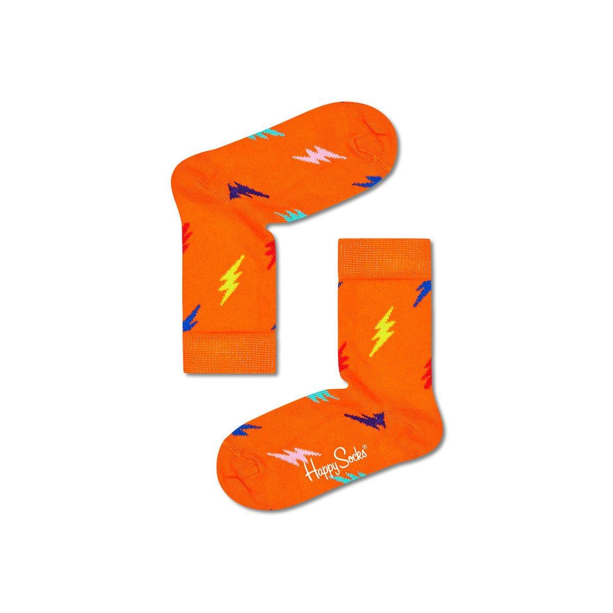 Happy Socks Kids Lightning Sock 2 - 3Yrs - '7333102514032 Toy Chest Australia 2