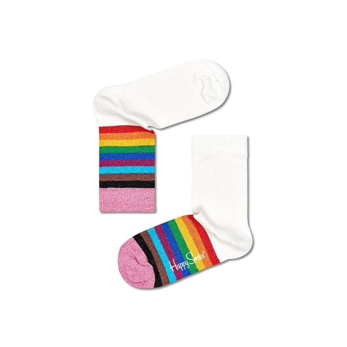 Happy Socks Kids Pride Rainbow Sock Size 2 - 3Yrs - '7333102513738 Toy Chest Australia 1