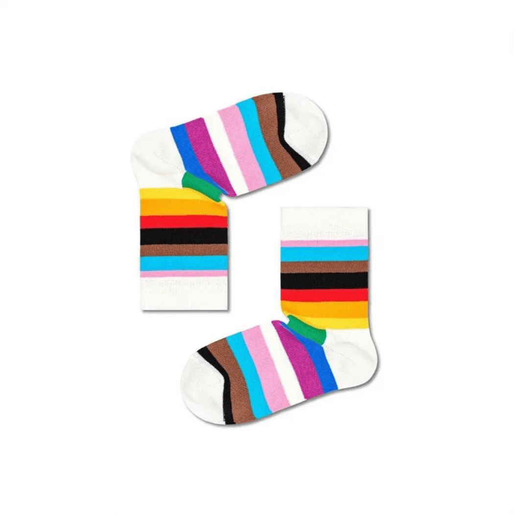 Happy Socks Kids rainbow Sock Size 2 - 3Yrs - '7333102491135 Toy Chest Australia 1