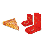 Happy Socks Pizza Socks Mini & Me 2 Pack 41/0 - 12M - '4973655418505 Toy Chest Australia 2