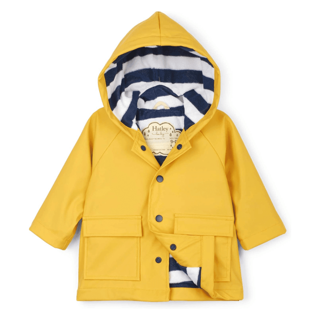 HATLEY Baby Raincoat | Yellow Size 9 - 12 Months - '0682397223622 Toy Chest Australia 4