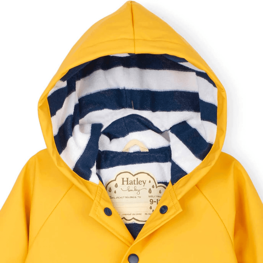 HATLEY Baby Raincoat | Yellow Size 9 - 12 Months - '0682397223622 Toy Chest Australia 1