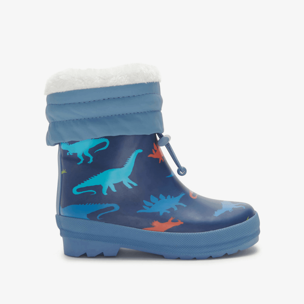 Hatley Dinosaur Silhouettes Sherpa Lined Kids Rain Boots Size 9 - '59318116279 Toy Chest Australia 5