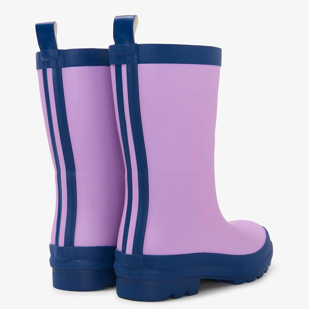 HATLEY Matte Kids Rain Boots | Lalic & Navy size 8 - '4895235205629 Toy Chest Australia 1
