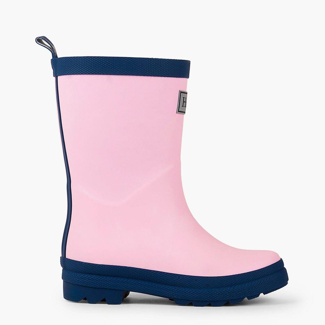 HATLEY Matte Kids Rain Boots | Pink & Navy size 5 - '0671374411664 Toy Chest Australia 2