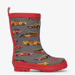 HATLEY Shiny Kids Rain Boots | Classic Race Cars size 6 - '0671374405854 Toy Chest Australia 1