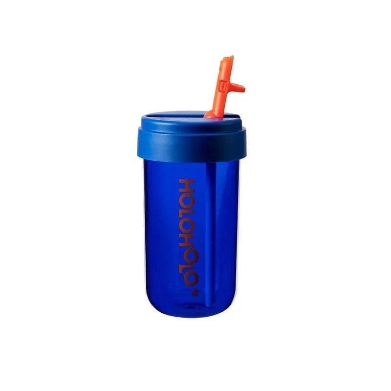 HOLOHOLO Heat - Resistant Reusable Coffee Cup Blue 450ml - '6972095260369 Toy Chest Australia 6