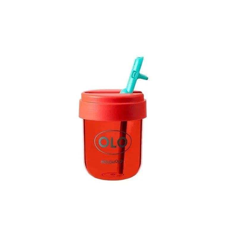 HOLOHOLO Heat - Resistant Reusable Coffee Cup Red 300ml - '6972095260437 Toy Chest Australia 8