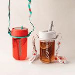 HOLOHOLO Heat - Resistant Reusable Coffee Cup Red 300ml - '6972095260437 Toy Chest Australia 2