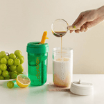 HOLOHOLO Heat - Resistant Reusable Coffee Cup White 300ml - '6972095260468 Toy Chest Australia 6