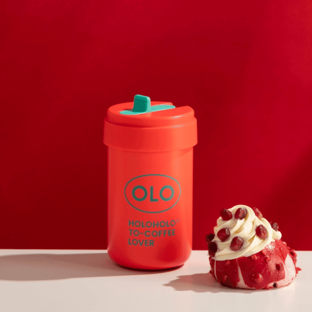 HOLOHOLO Thermo Coffee Cup 380Ml Red - '6973971182300 Toy Chest Australia 1