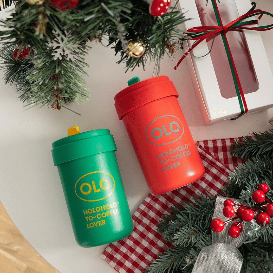 HOLOHOLO Thermo Coffee Cup 380Ml Red - '6973971182300 Toy Chest Australia 2