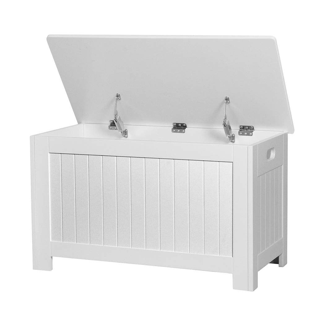 Levede Kids Toy Box Storage Chest Cabinet White - '9356877064814 Toy Chest Australia 8