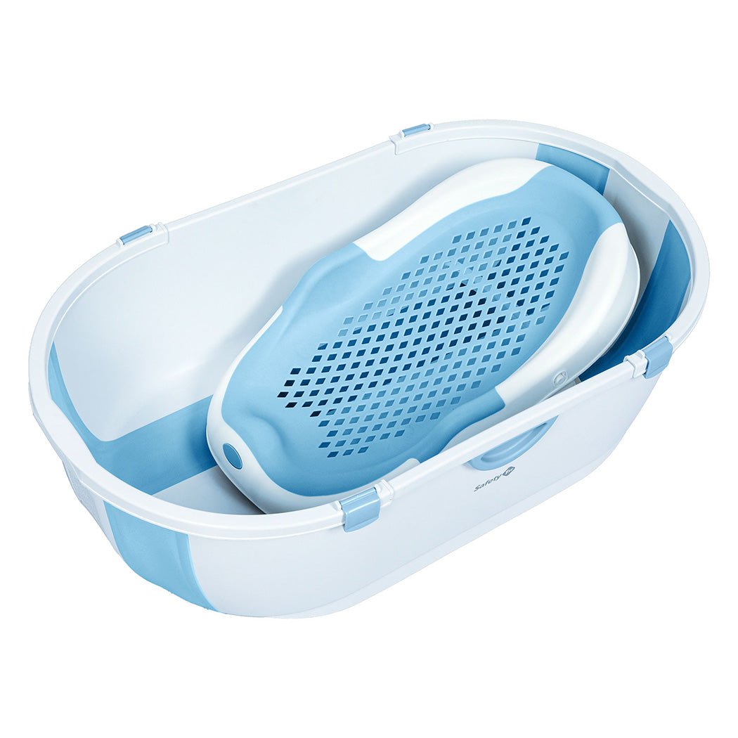 Bopeep Foldable Baby Bathtub 0 - 36months Blue - '9356877245411 Toy Chest Australia 8