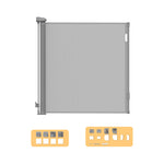 BoPeep Retractable Baby Safety Gates 150cm Grey 150 cm - '9356877171352 Toy Chest Australia 8