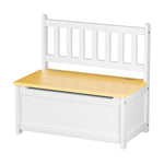 Levede 2 - In - 1 Kids Toys Storage Bench Box Wooden Chair - '9356877208270 Toy Chest Australia 9