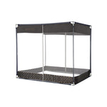 Dreamz Mosquito Bed Nets Foldable Canopy Square Grey - '9356877151941 Toy Chest Australia 8