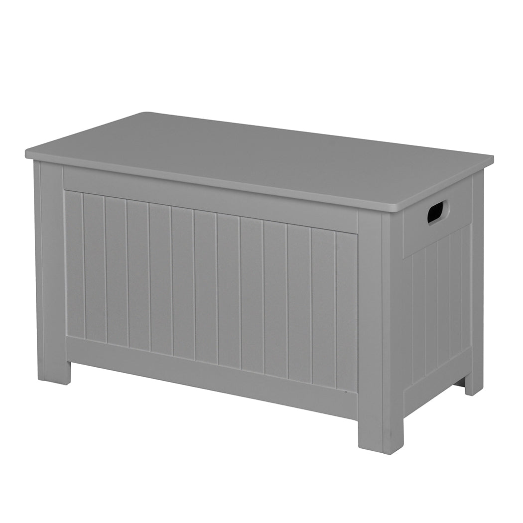 Levede Kids Toy Box Storage Chest Cabinet Grey - '9356877064821 Toy Chest Australia 1