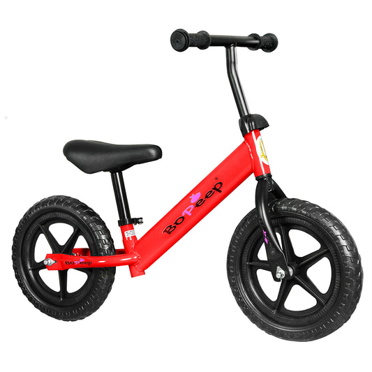 BoPeep Kids Balance Bike Ride On Toys Red-1942352907349397505