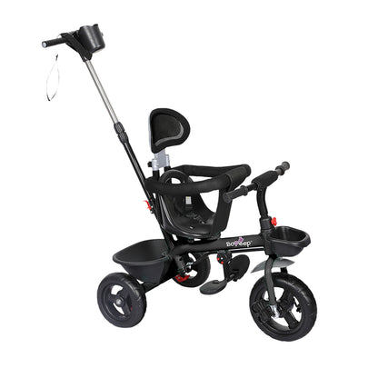 BoPeep Kids Tricycle Ride On Trike Toddler Black-1942353262577586177