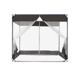 Dreamz Mosquito Bed Nets Foldable Canopy Square Grey - '9356877151941 Toy Chest Australia 1