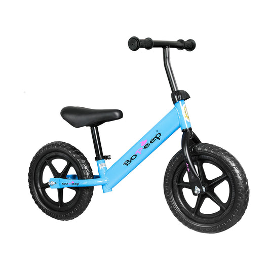BoPeep Kids Balance Bike Ride On Toys Blue-1942352907169042433
